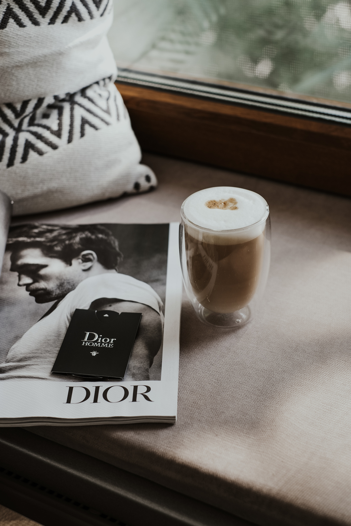 Drink Beside a Magazine